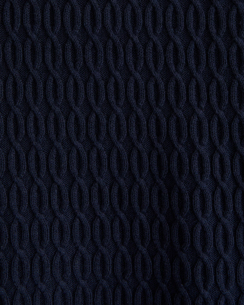 Tipped Zip Sweater Polo