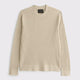 Pima Cotton Rib Stitch Crew Sweater