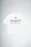 T-shirt INSPIRATION White Blue