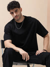 240 GSM OVERSIZE T SHIRT C-13 - BLACK