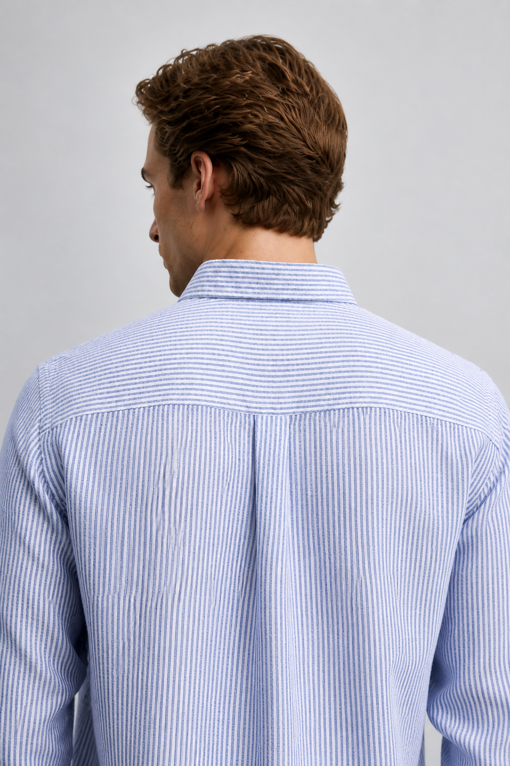 Regular fit pink Linen shirt