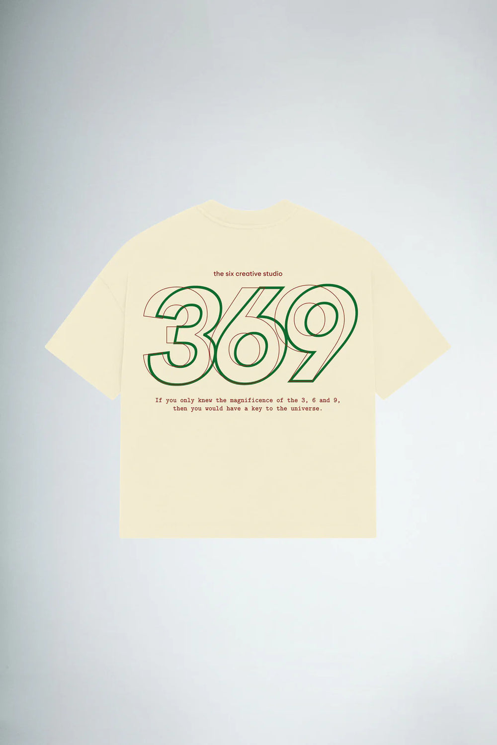 T shirt 369 Milky White