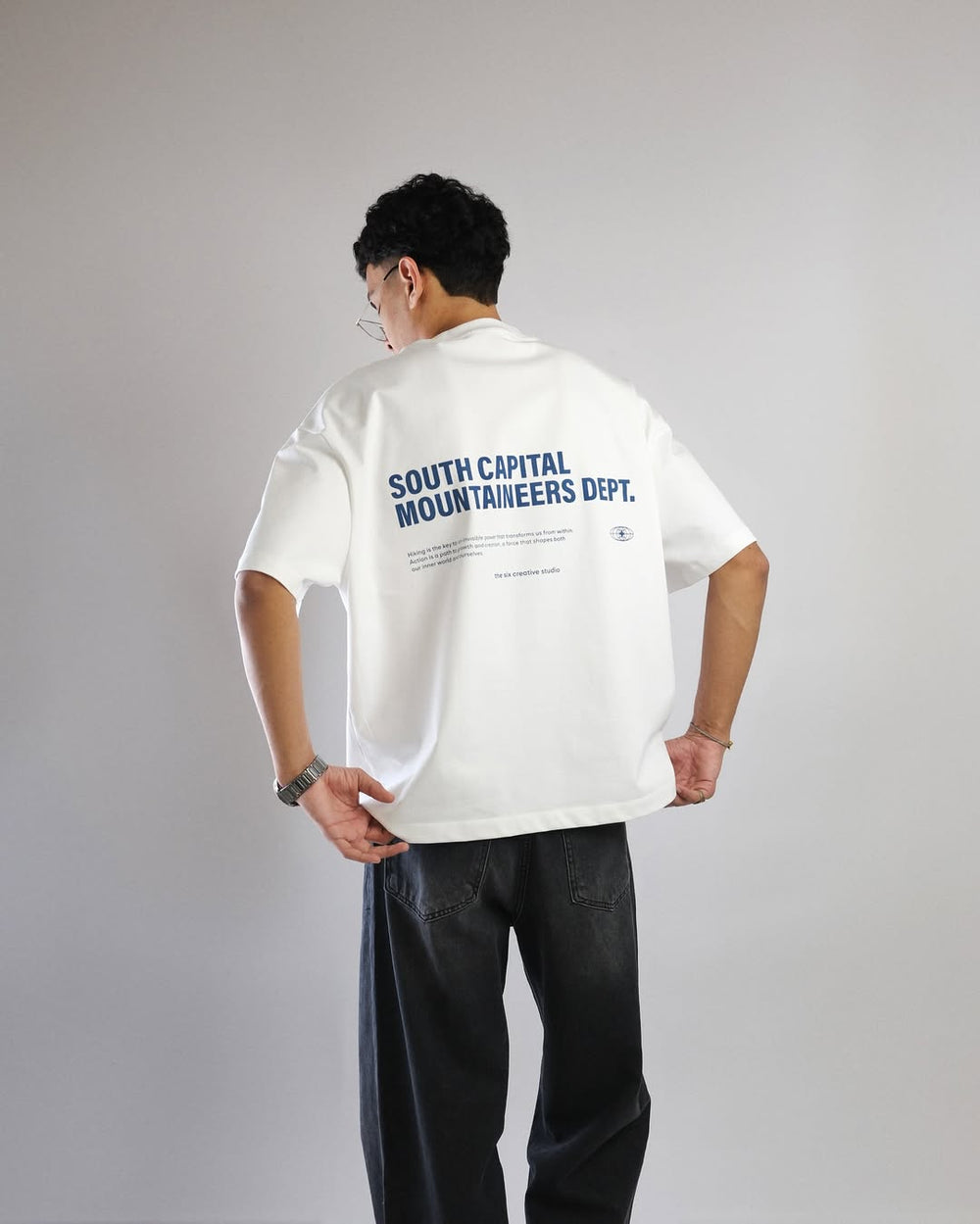 T-shirt SOUTH CAPITAL WHITE