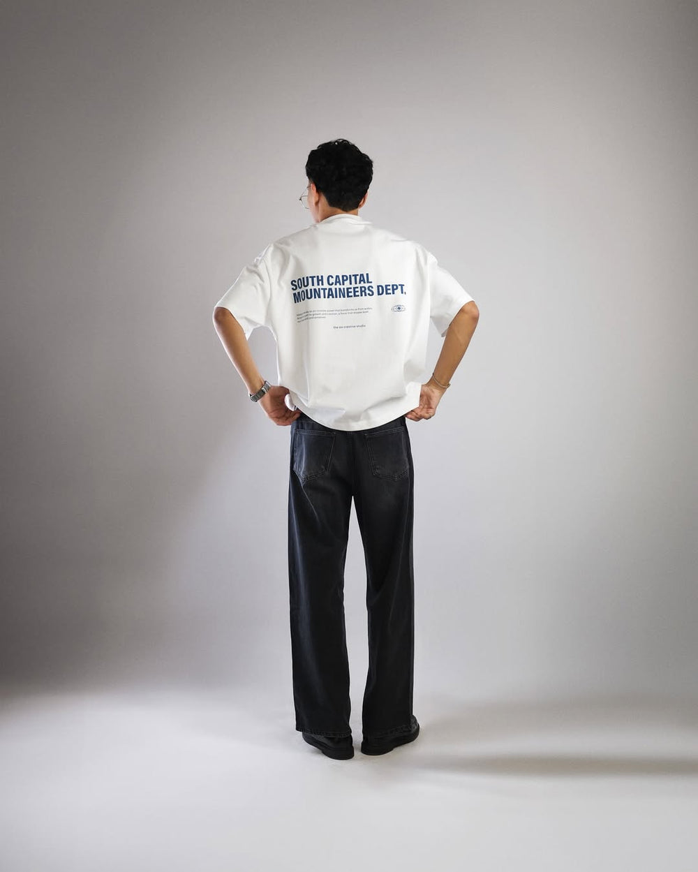 T-shirt SOUTH CAPITAL WHITE