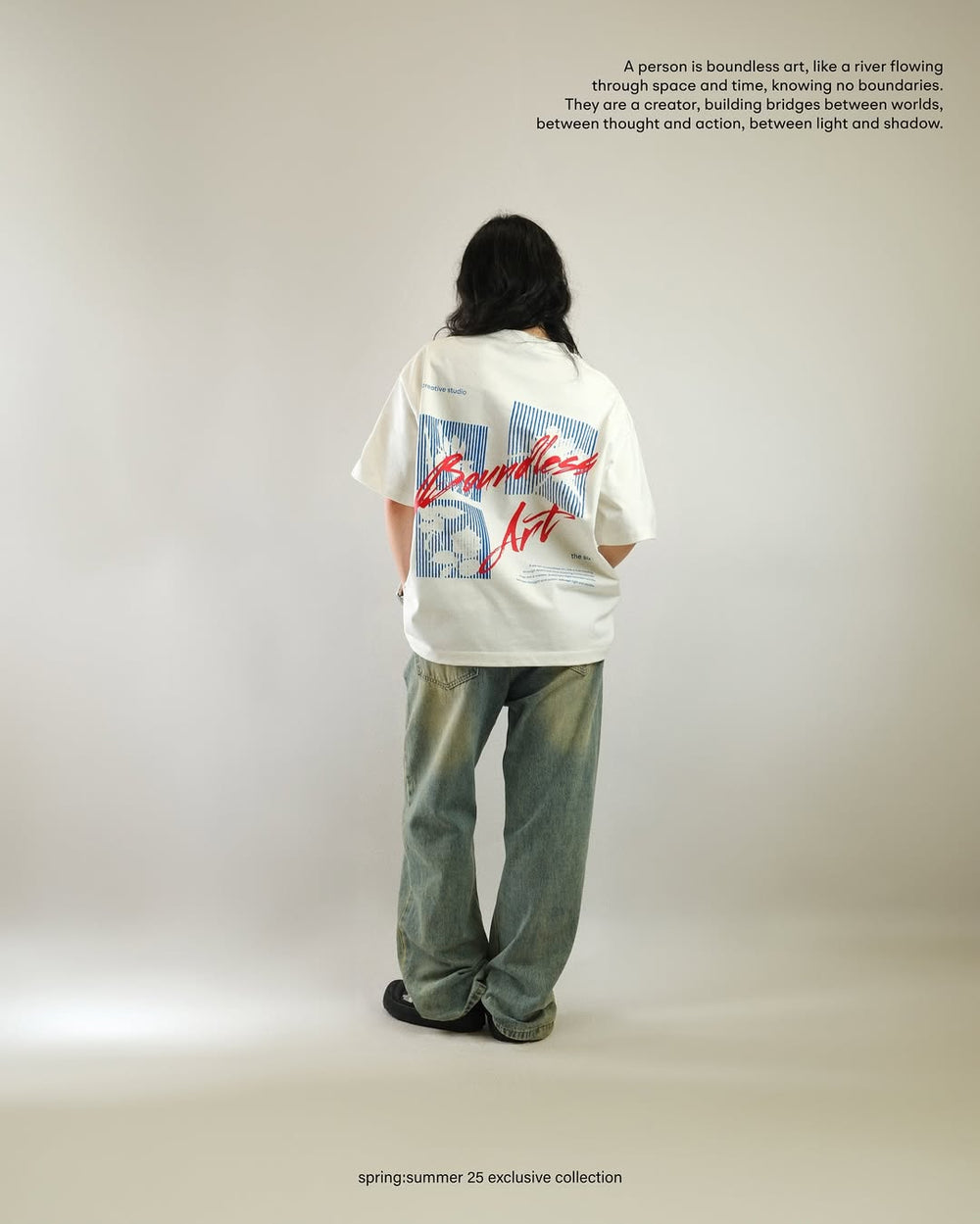 T-shirt Boundless Art GEN1 · 240 GSM · Oversized Fit