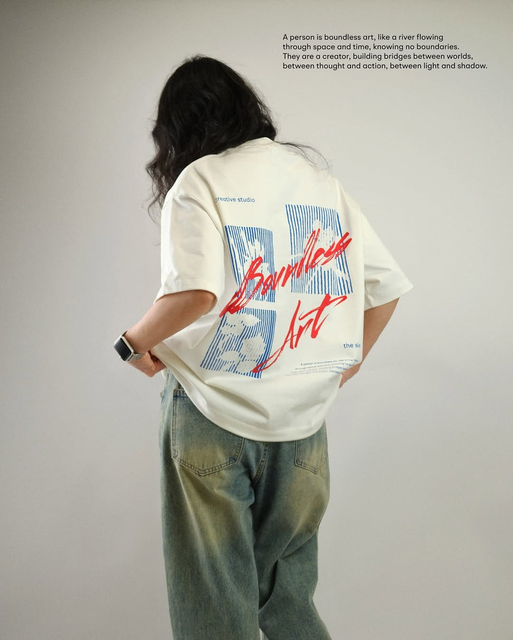 T-shirt Boundless Art GEN1 · 240 GSM · Oversized Fit