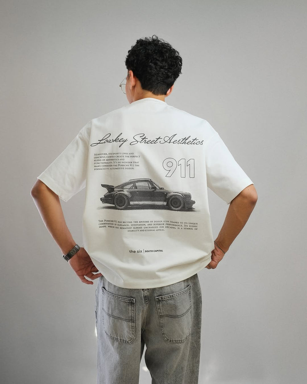 T-shirt White Porsche LSA GEN2