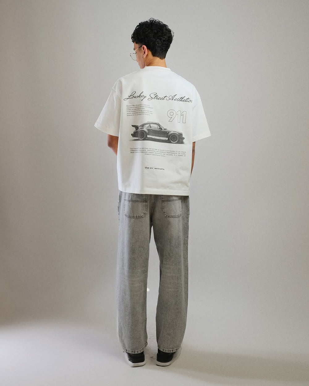 T-shirt White Porsche LSA GEN2