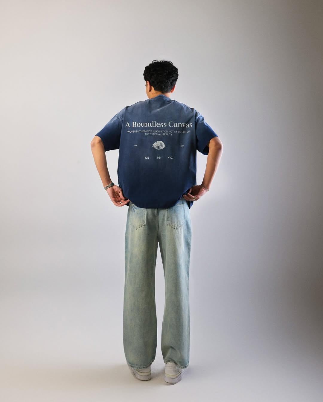 T-shirt Boundless Canvas navy