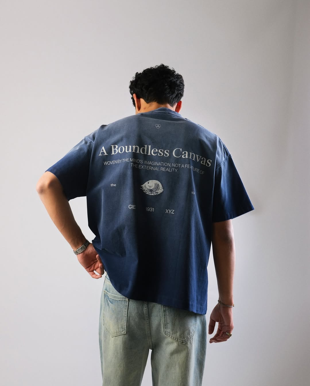 T-shirt Boundless Canvas navy