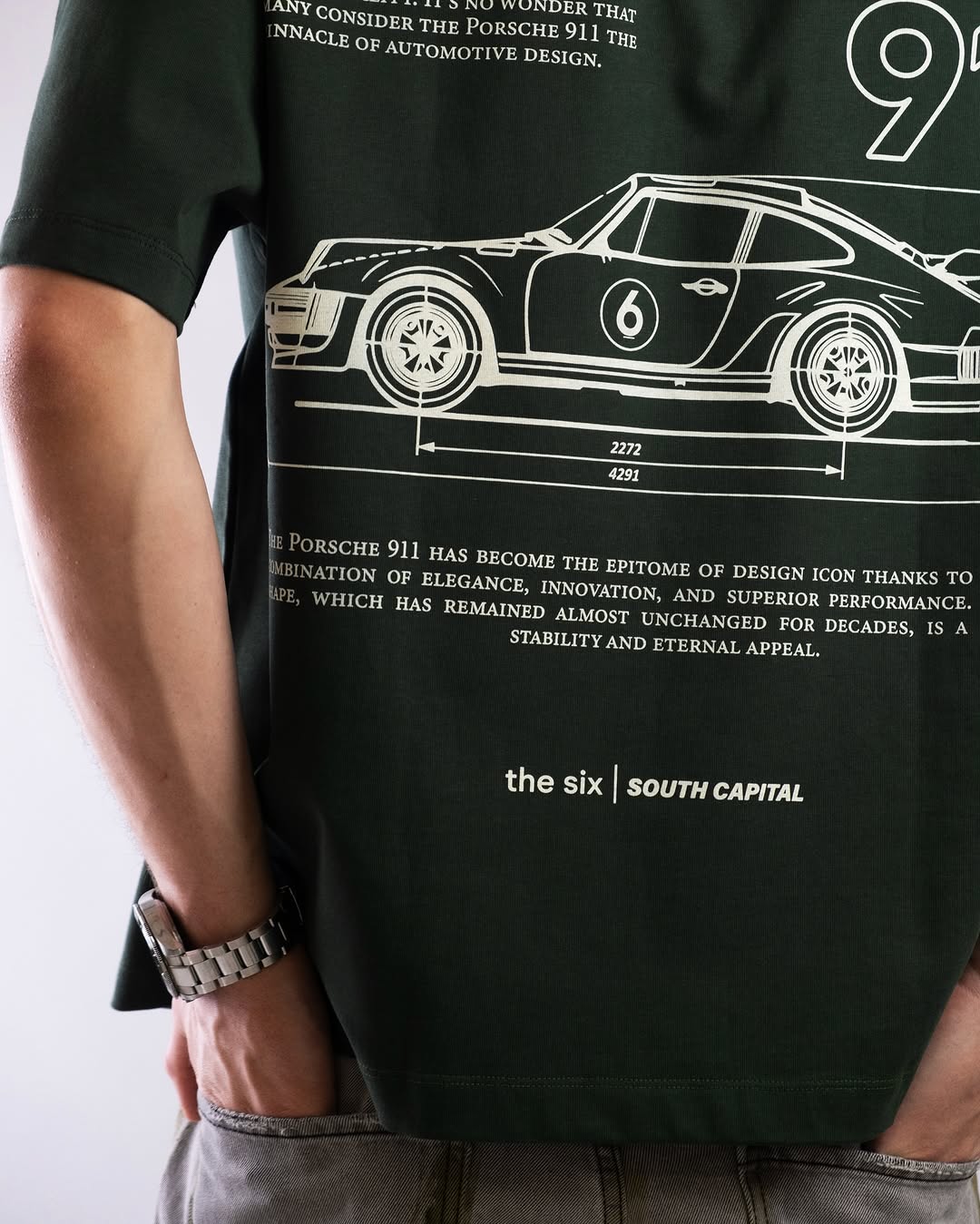 T-shirt greenporsche