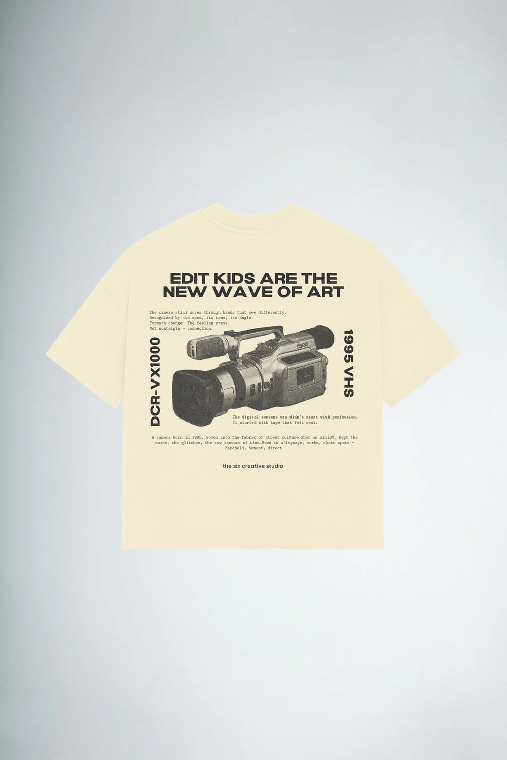 T-shirt VHS Milky White