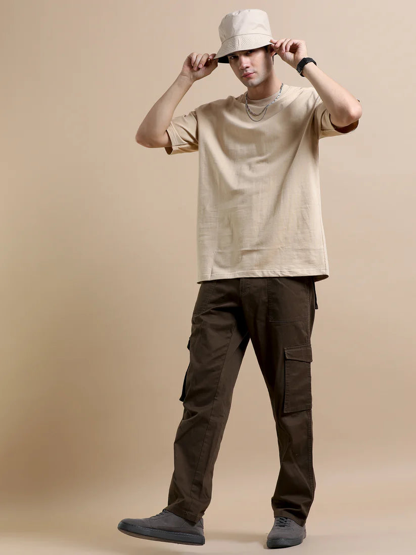240 GSM OVERSIZE T SHIRT C-47 - CREAME