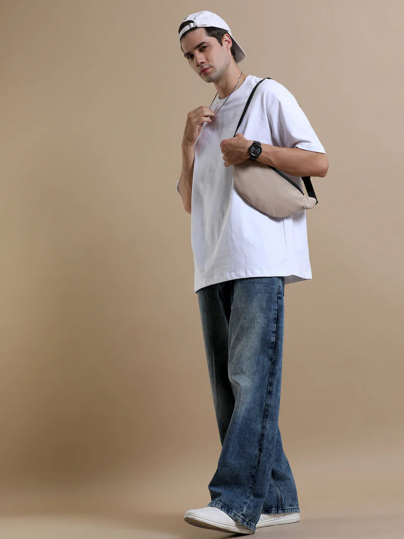 240 GSM OVERSIZE T SHIRT C-11 - WHITE