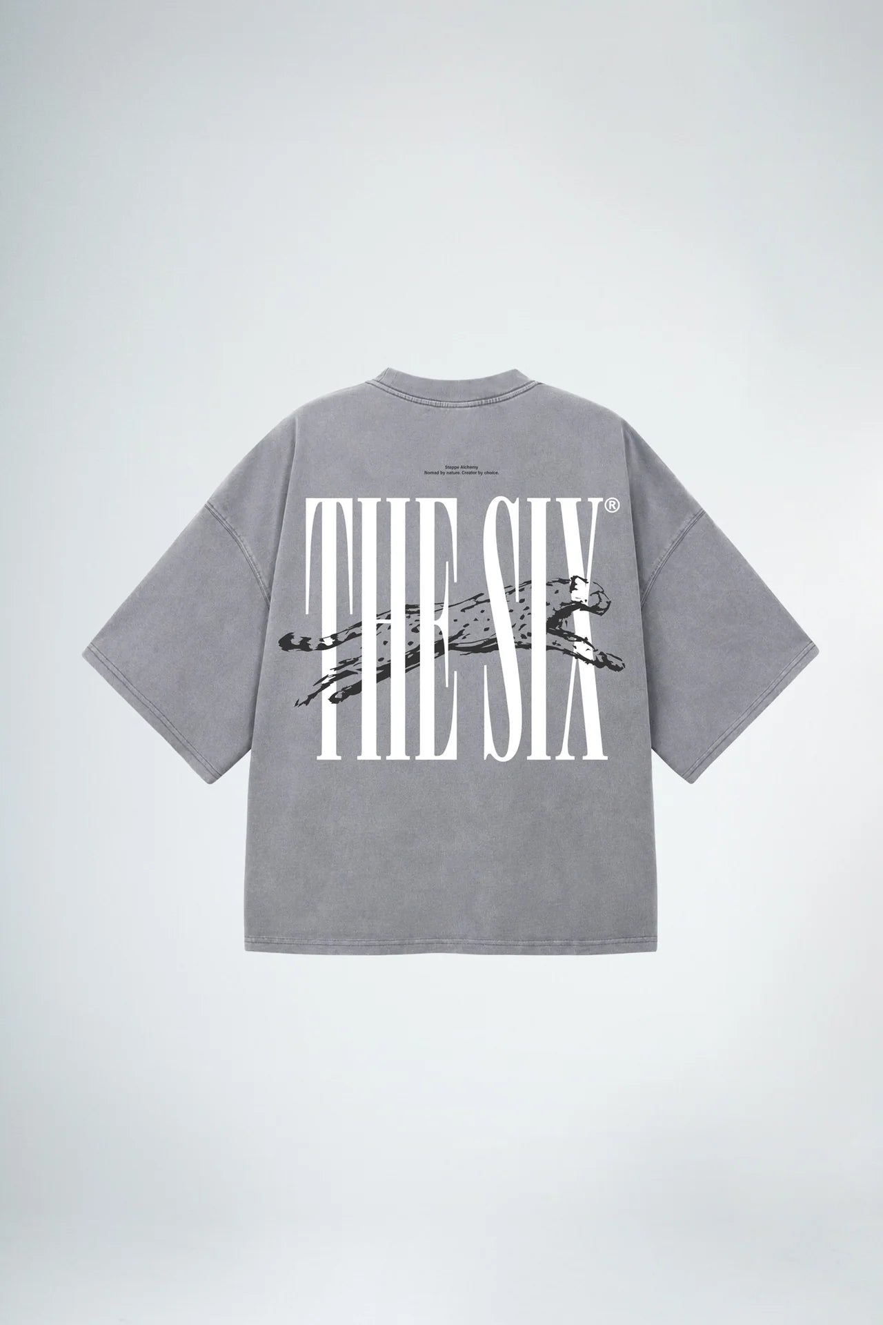 T-shirt tiger grey