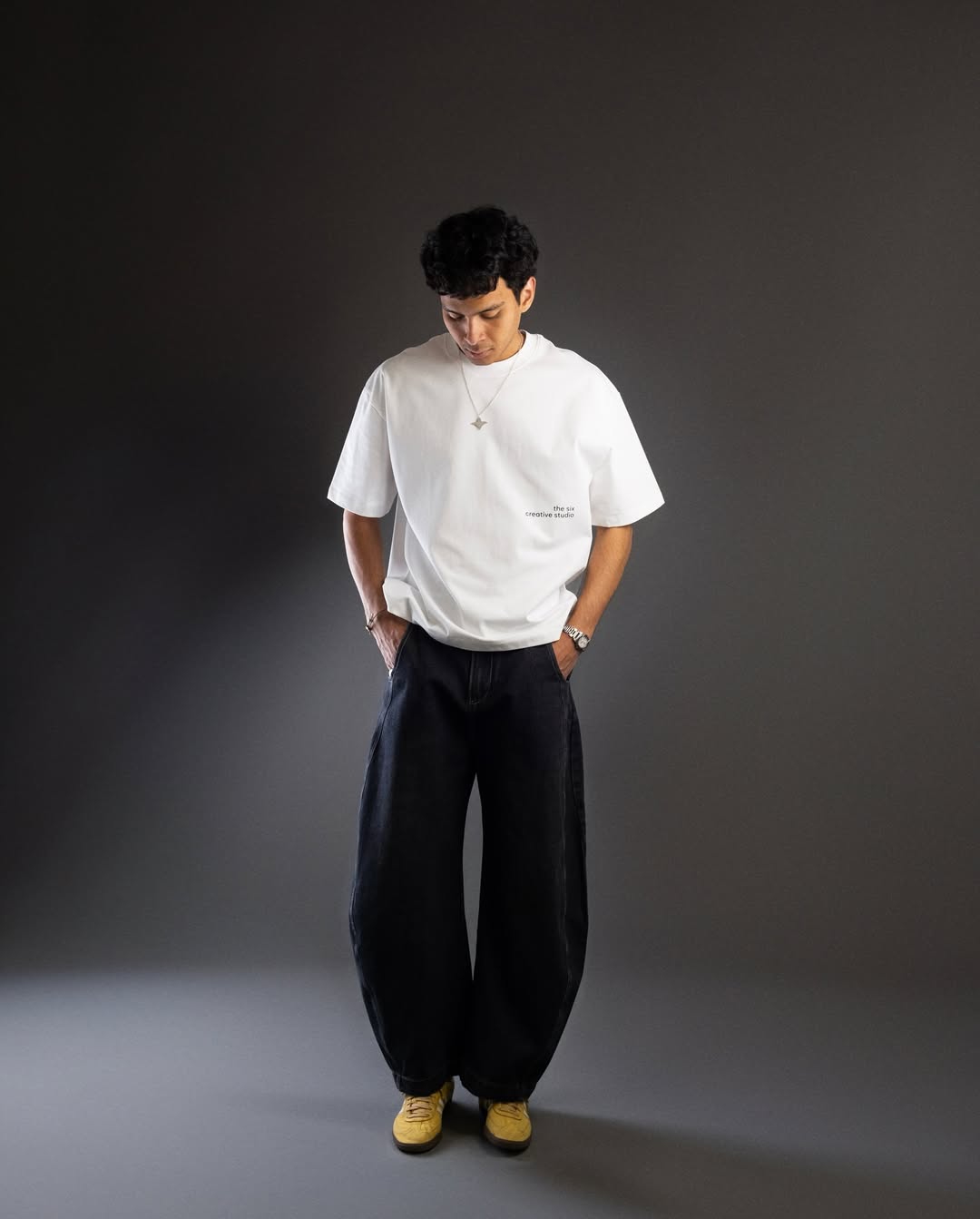 T-shirt Lowkey Street Aesthetics White