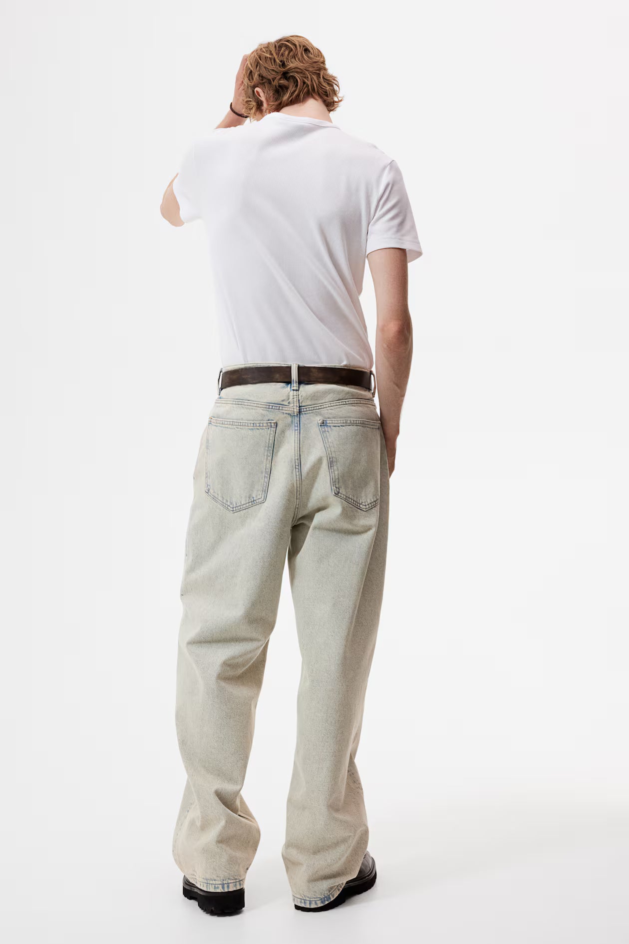 Pale denim blue