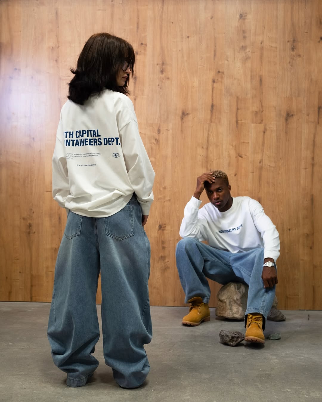 Long sleeve LSA South Capital White
