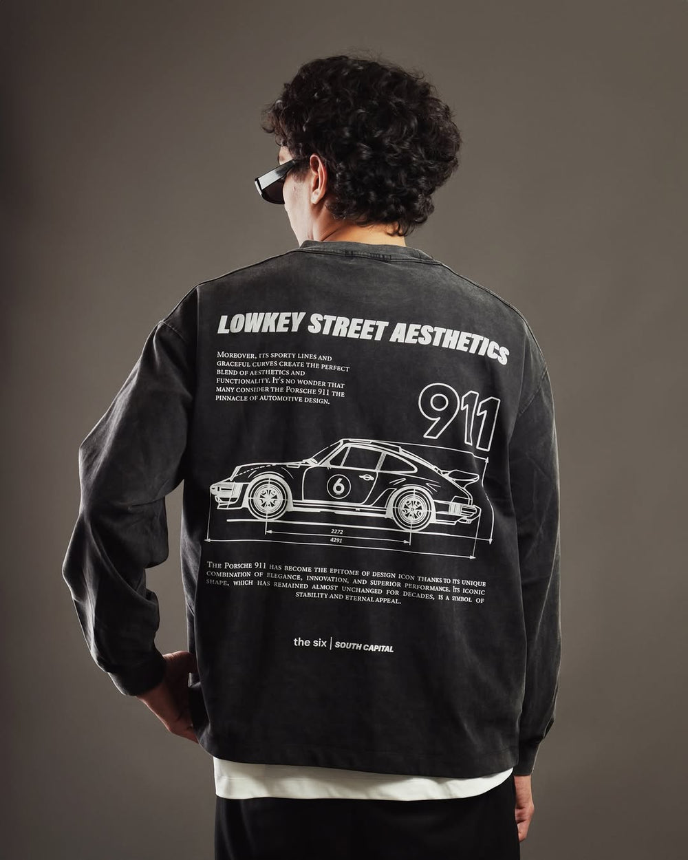 Long sleeve LSA Porsche Black