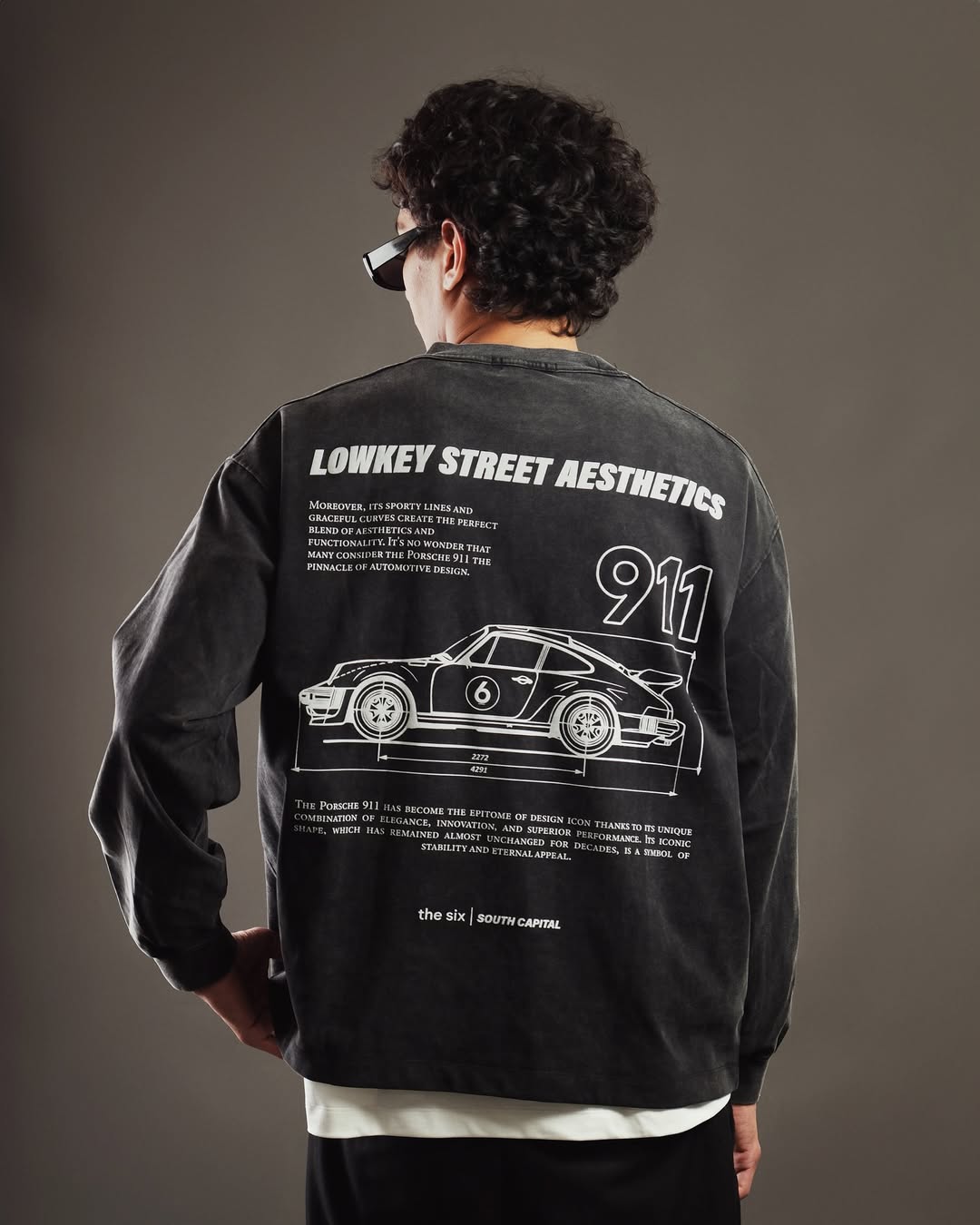 Long sleeve LSA Porsche Black