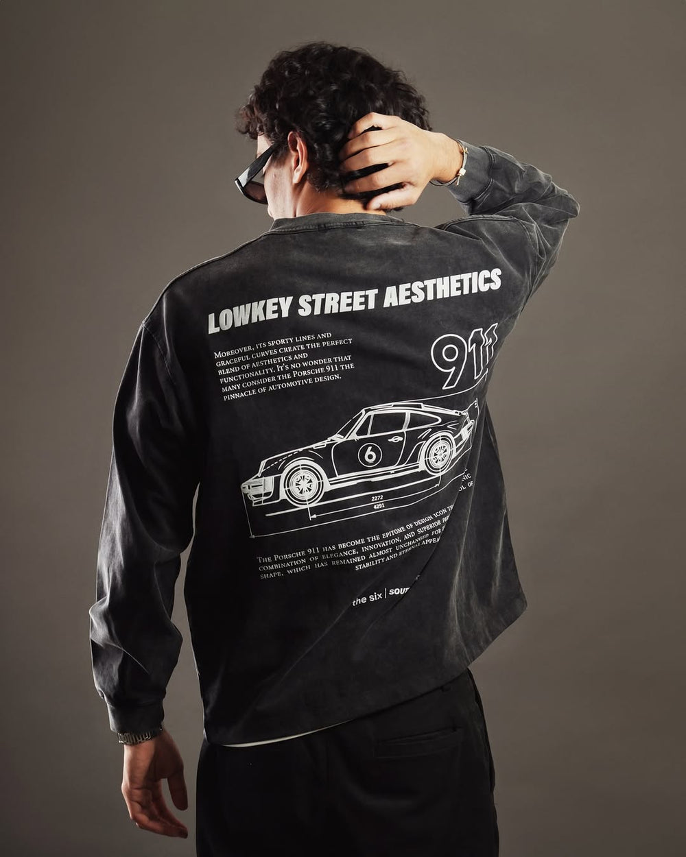 Long sleeve LSA Porsche Black