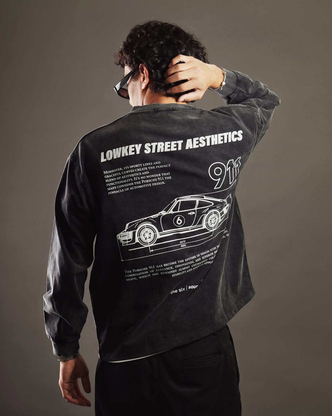 Long sleeve LSA Porsche Black