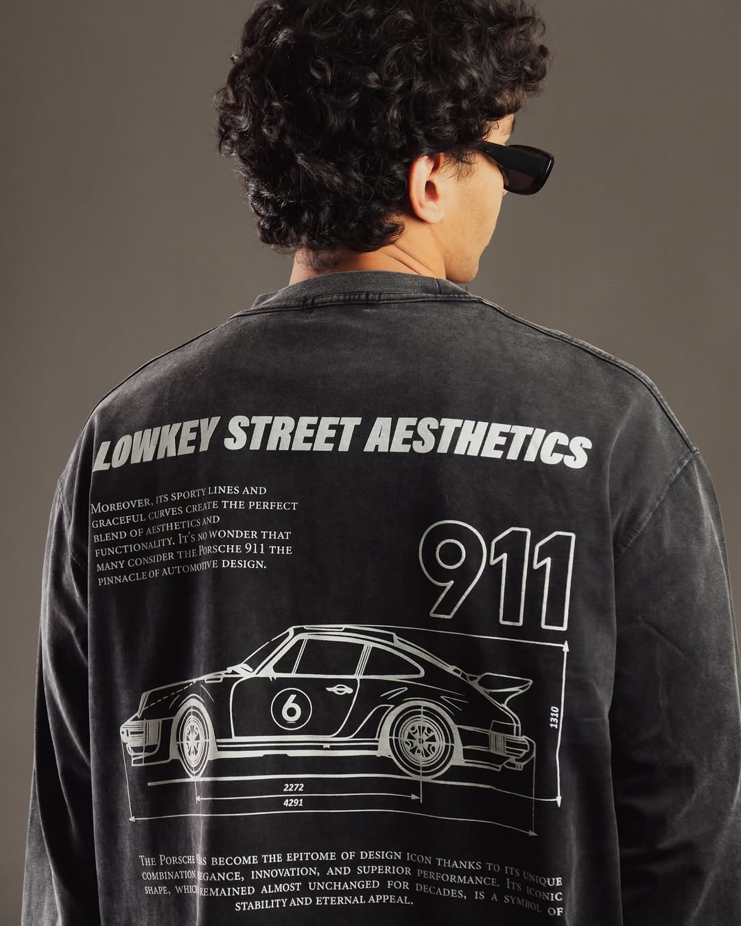 Long sleeve LSA Porsche Black