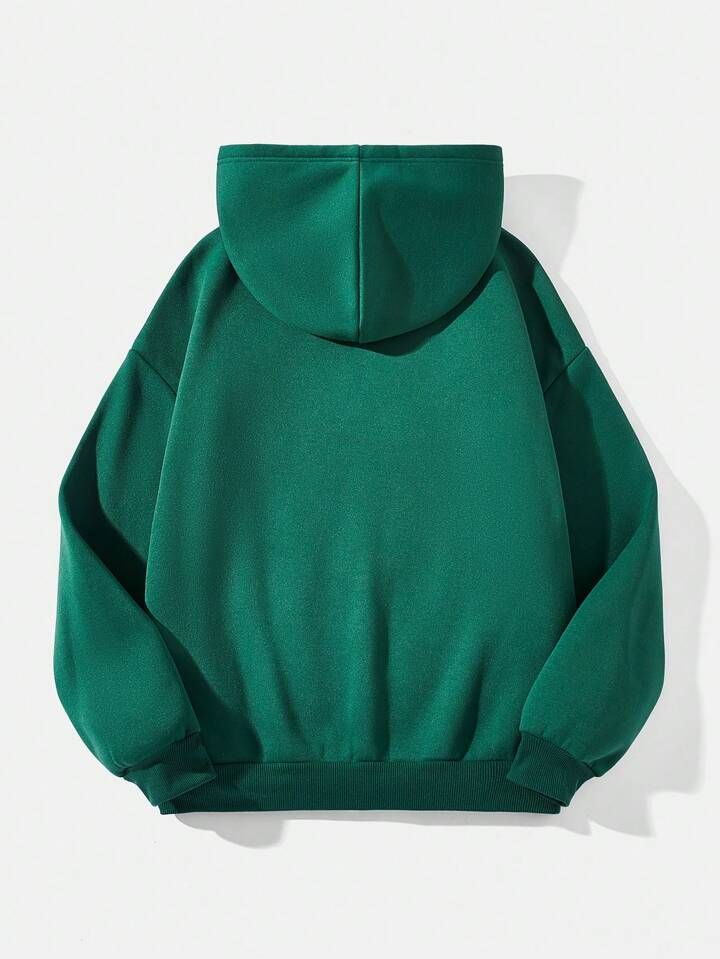 GREEN SHERPA HOODIE