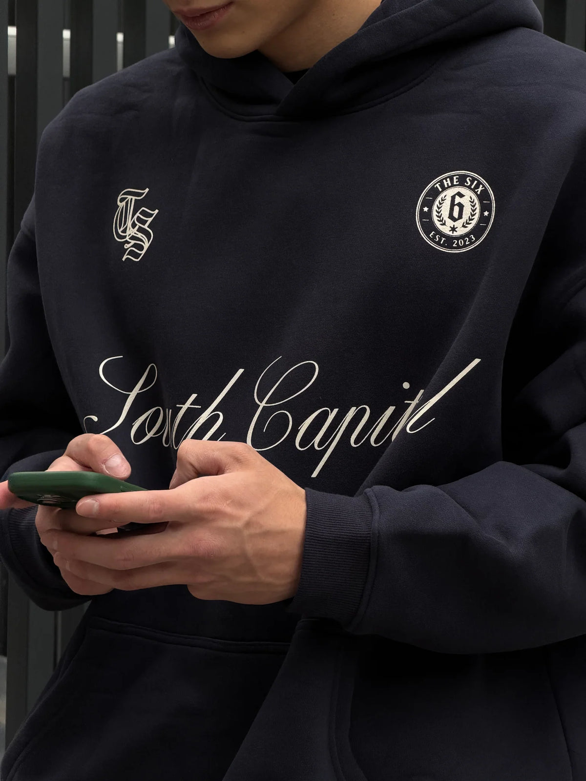 Hoodie South Capital dark blue