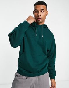 GREEN SHERPA HOODIE