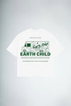 T-shirt Earth Child White