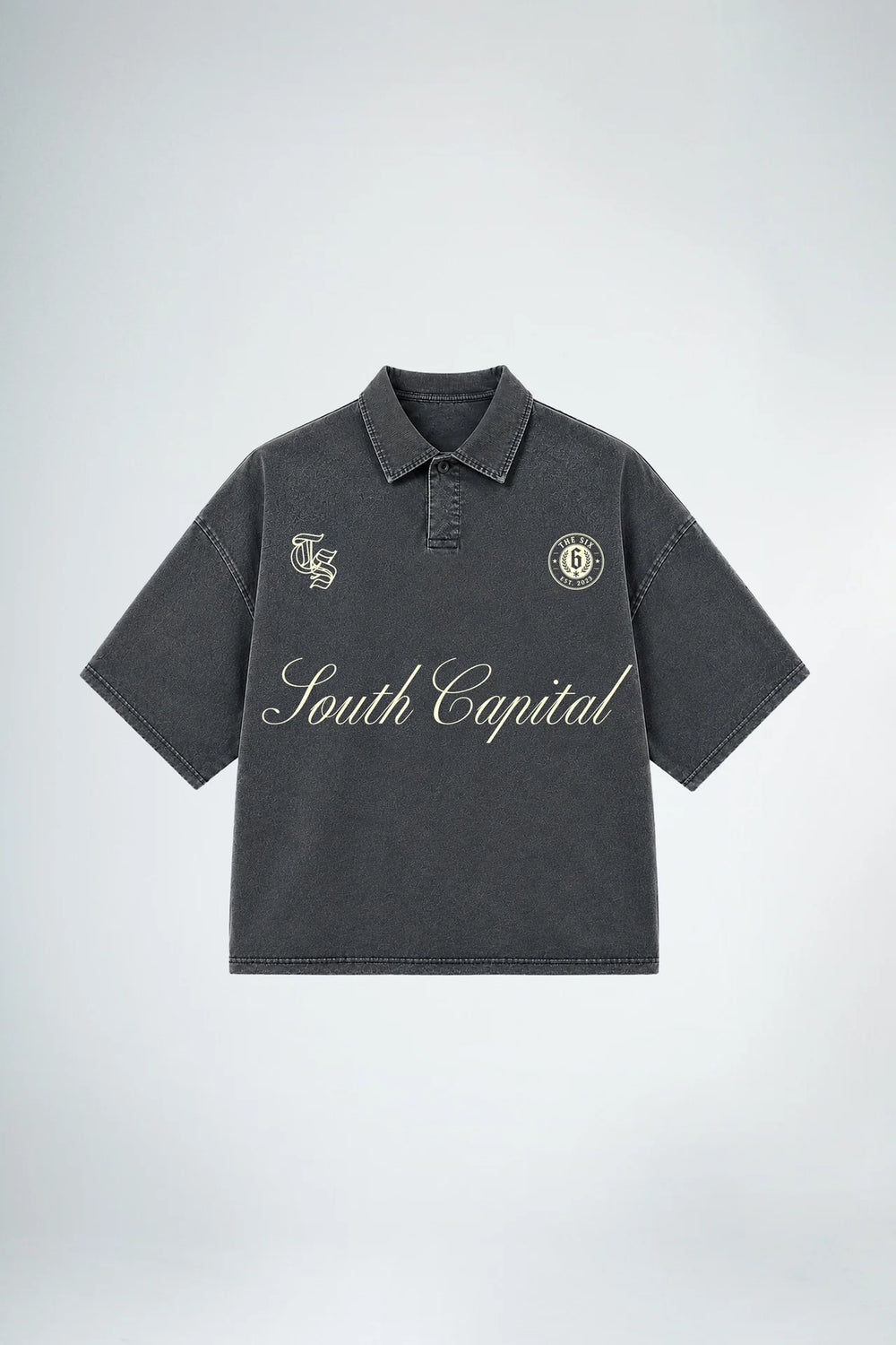 T-shirt south capital* khaki polo