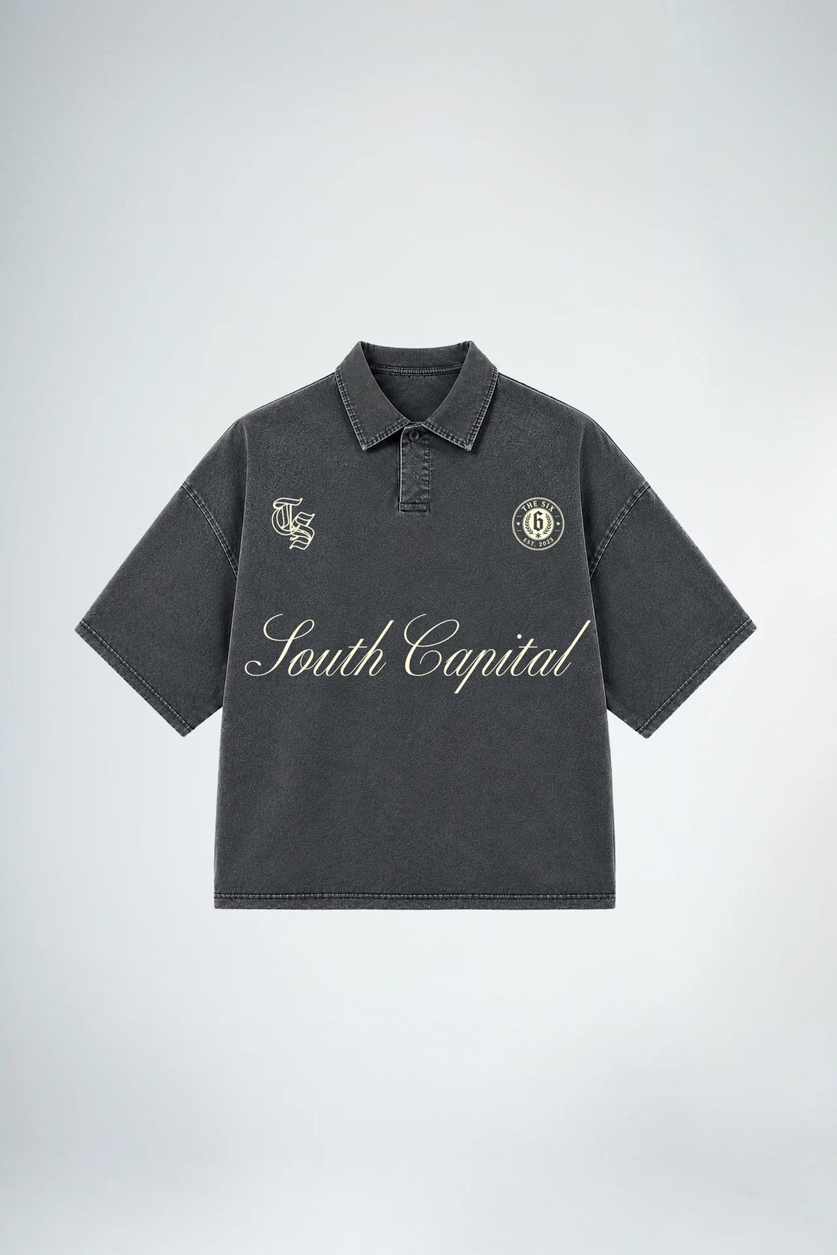 T-shirt south capital* khaki polo