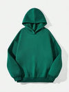 GREEN SHERPA HOODIE