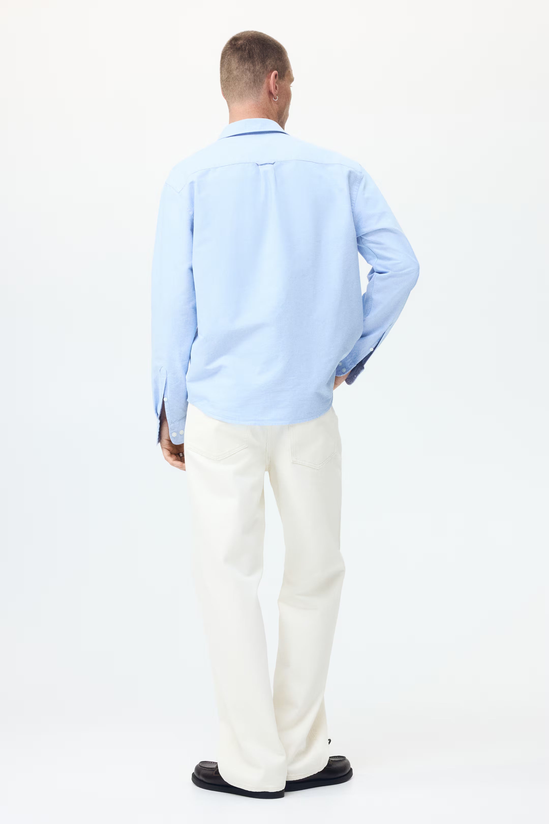Regular Fit Oxford shirt Light blue