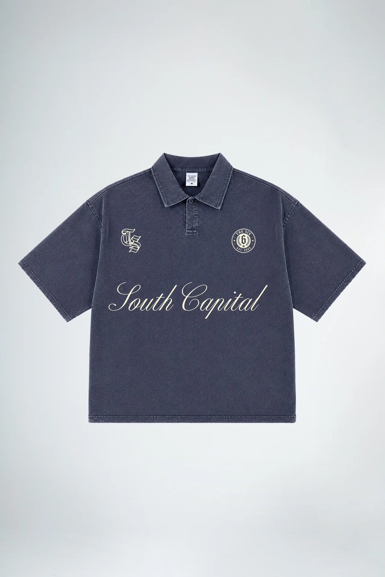 south capital* dark blue polo