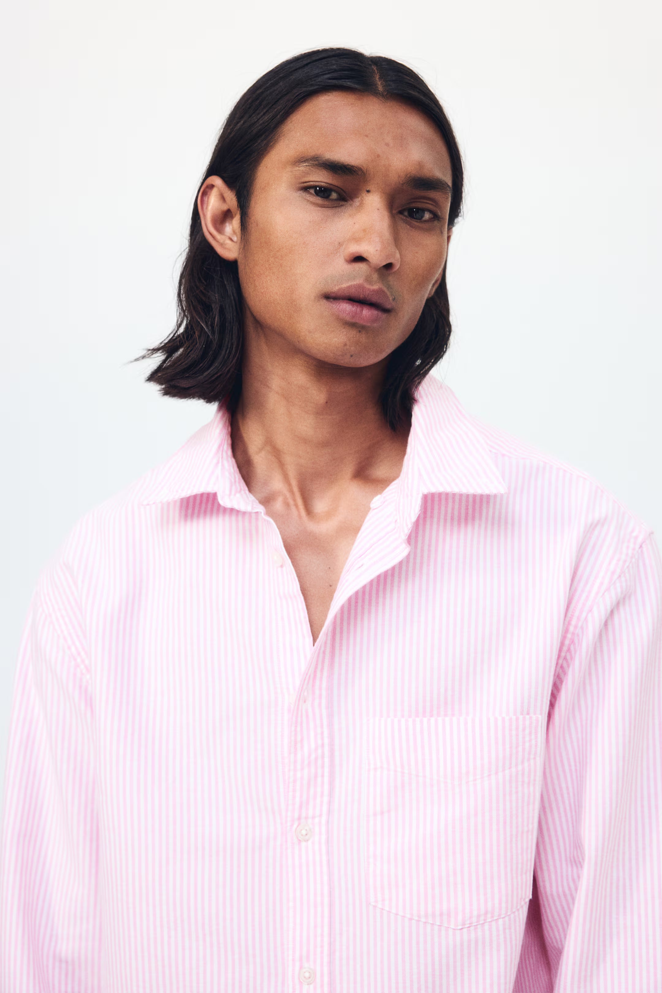 Regular Fit Oxford shirt Pink/Striped