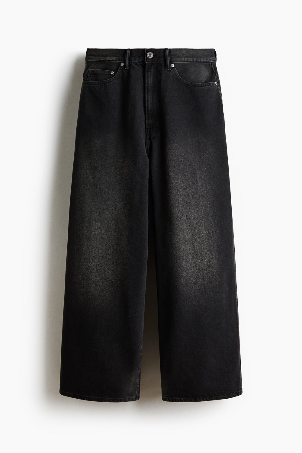 Baggy Jeans — Denim Black