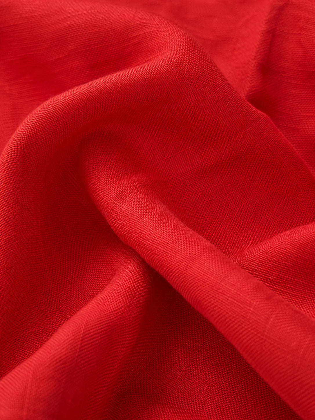 100% Pure Linen Red Shirt