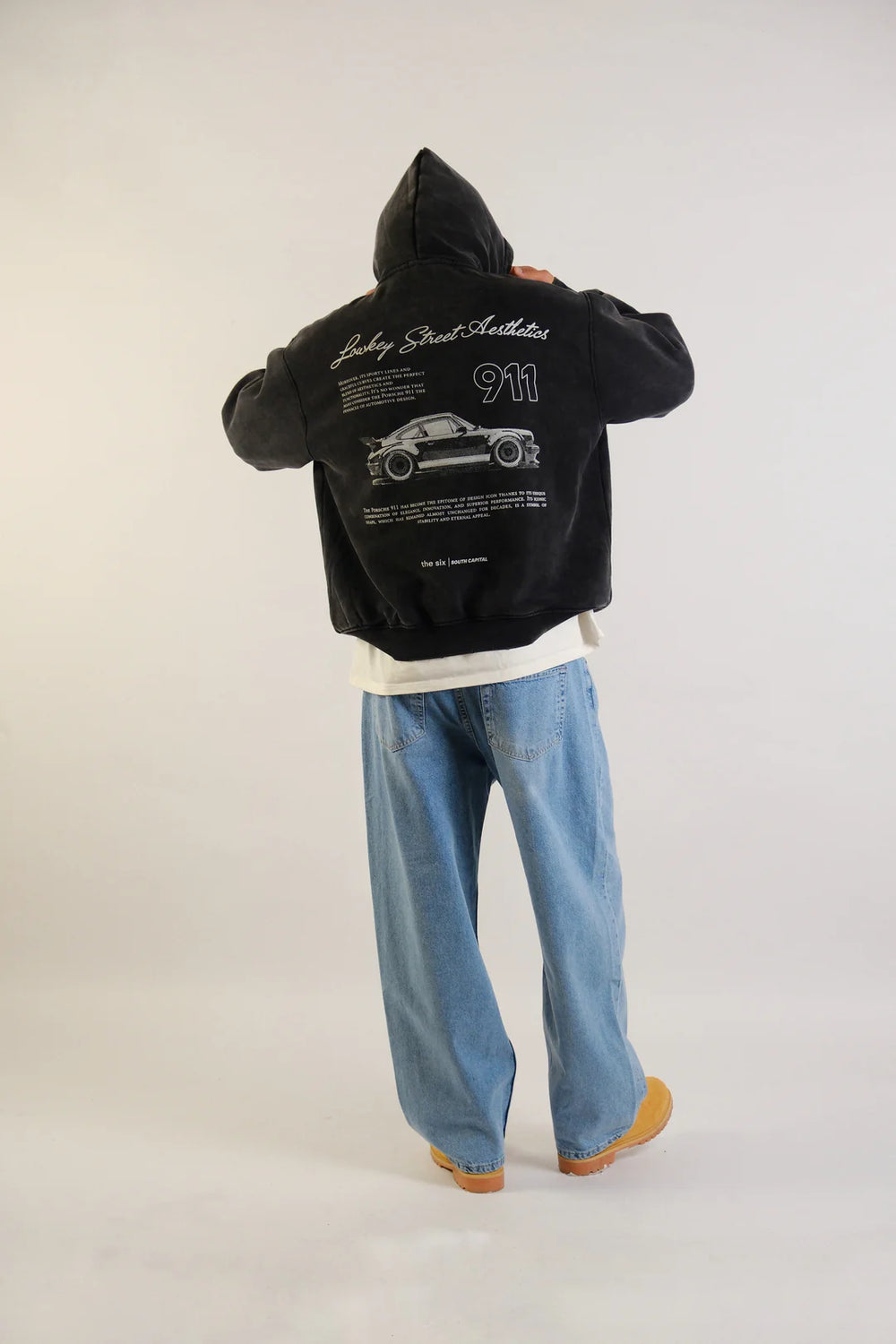Hoodie Porsche grunge 450g