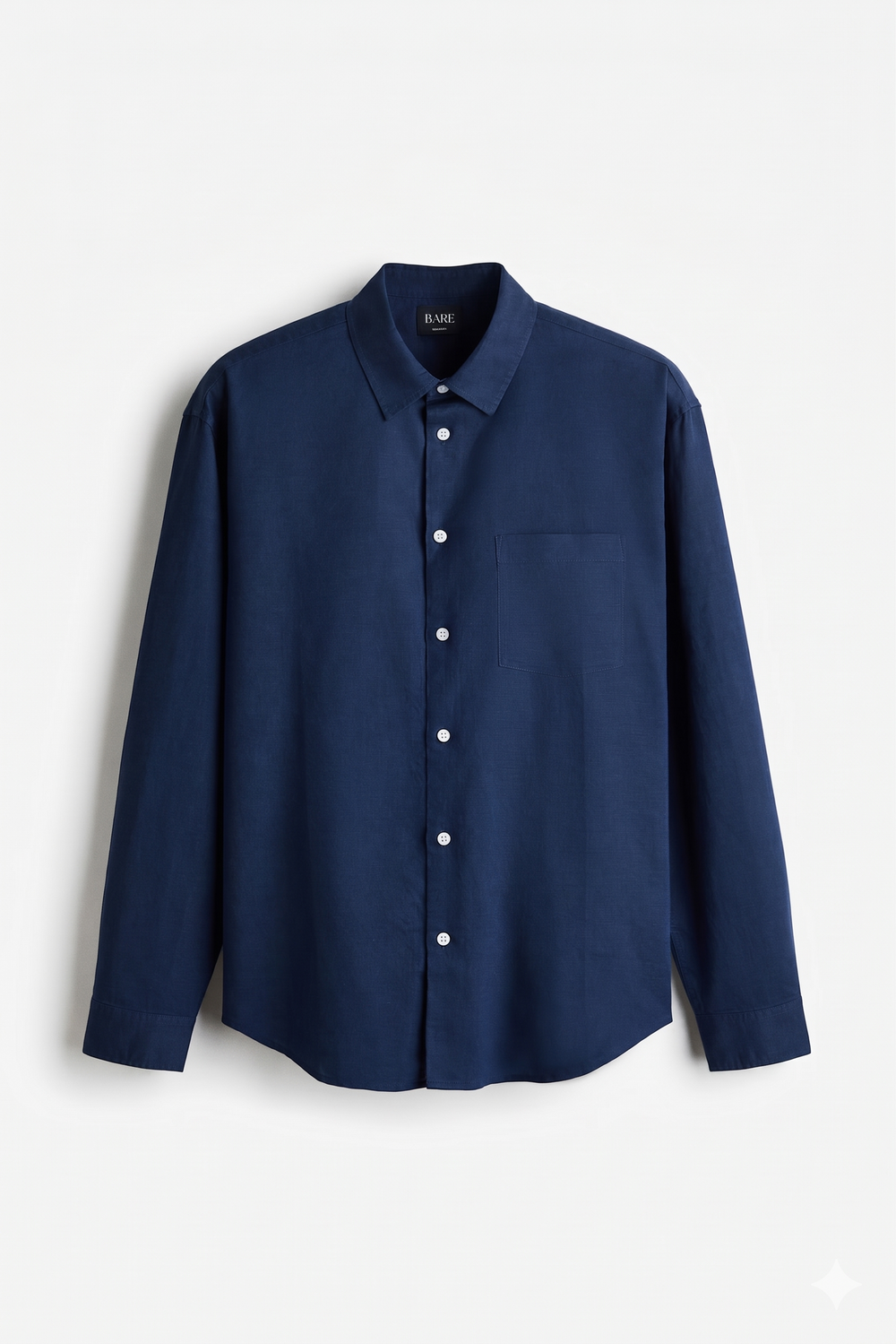 Regular Fit Oxford shirt Rust royale blue