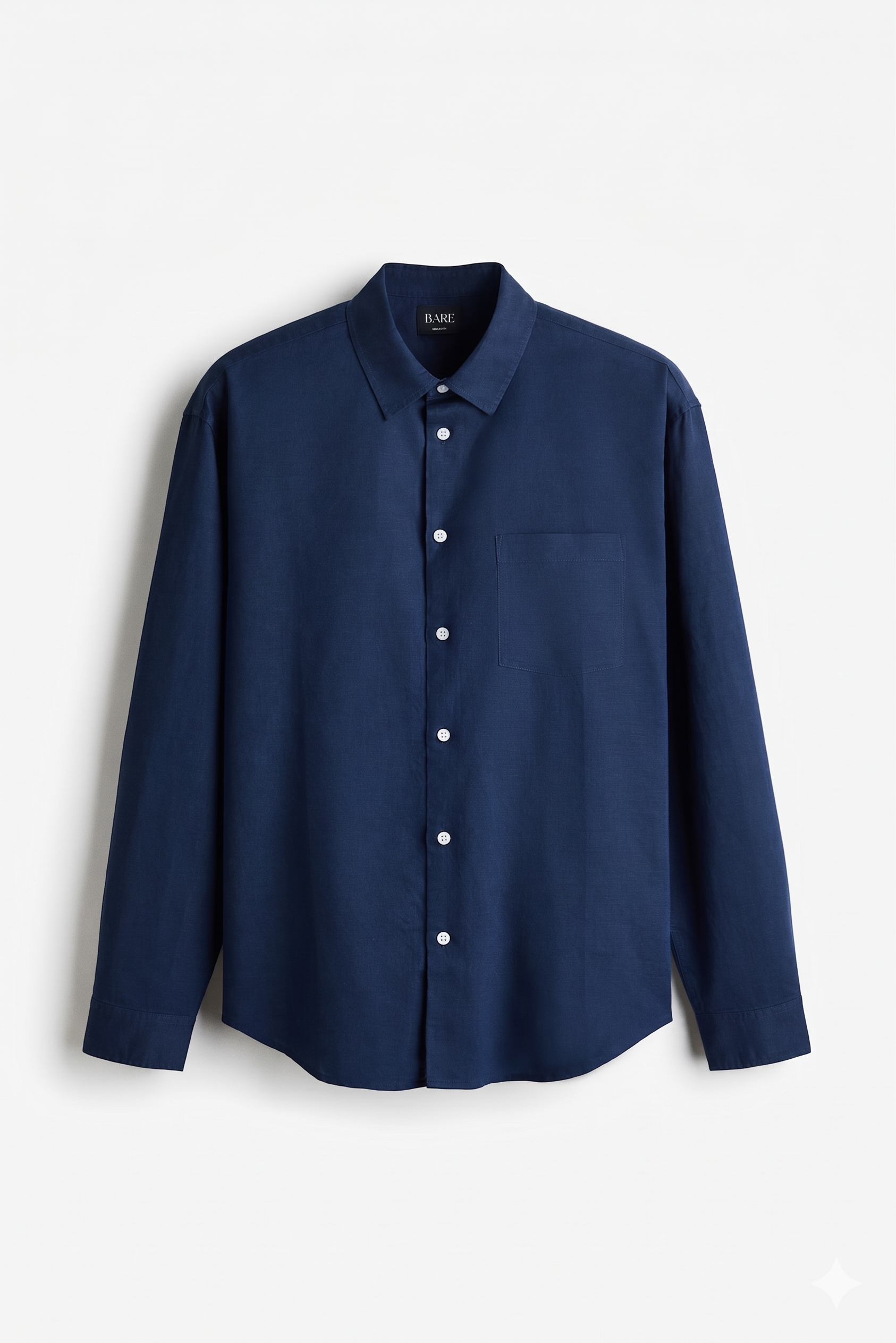 Regular Fit Oxford shirt Rust royale blue