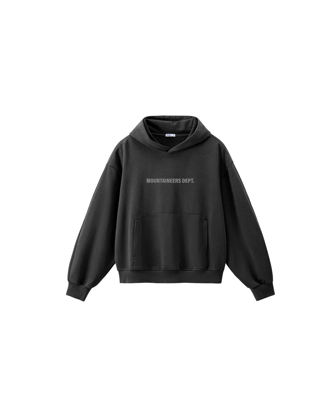 Oversized Hoodie SC MD Black · 400 GSM