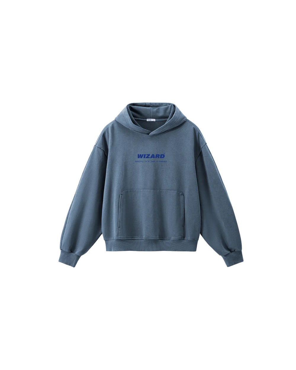 Oversized Hoodie 369 Grey Blue · 400 GSM