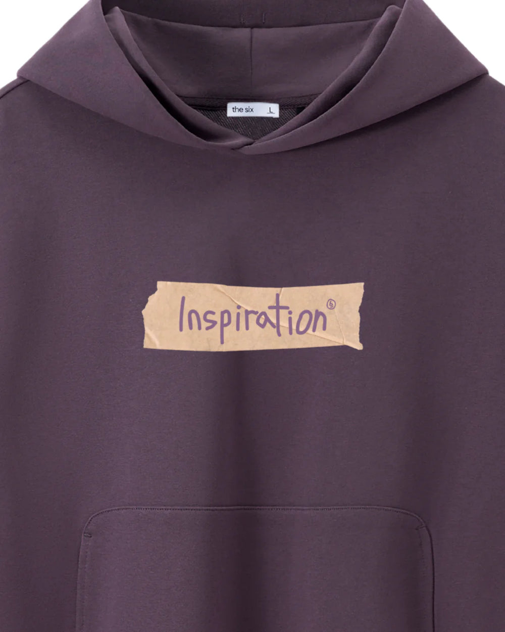 Oversized Hoodie Inspiration Purple · 400 GSM