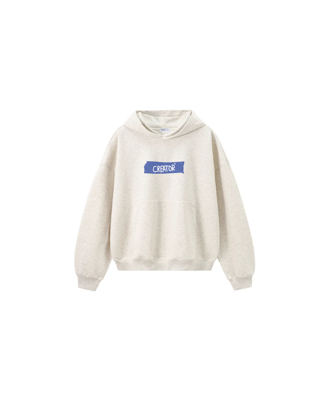Hoodie CREATOR light grey