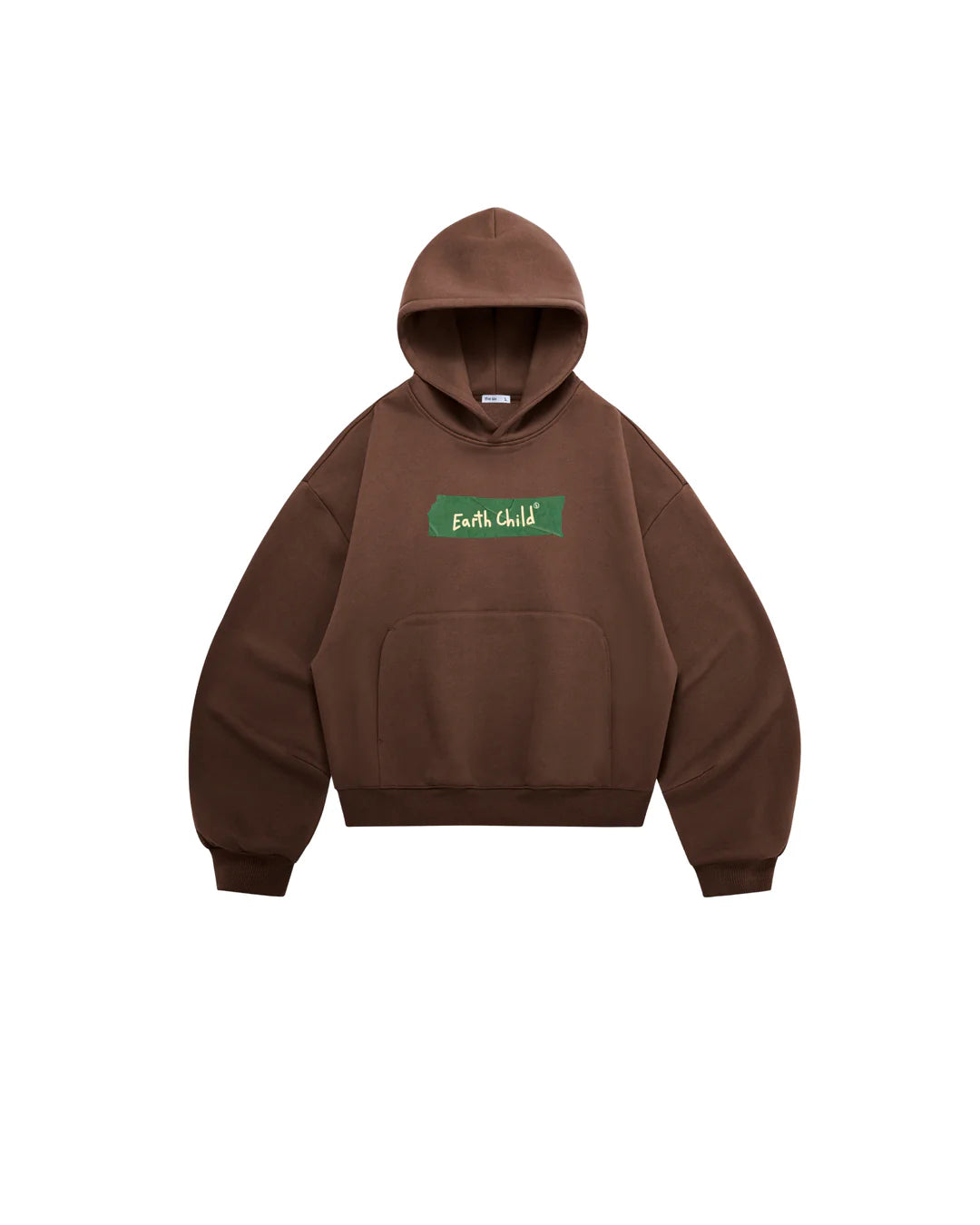Hoodie EARTH CHILD brown