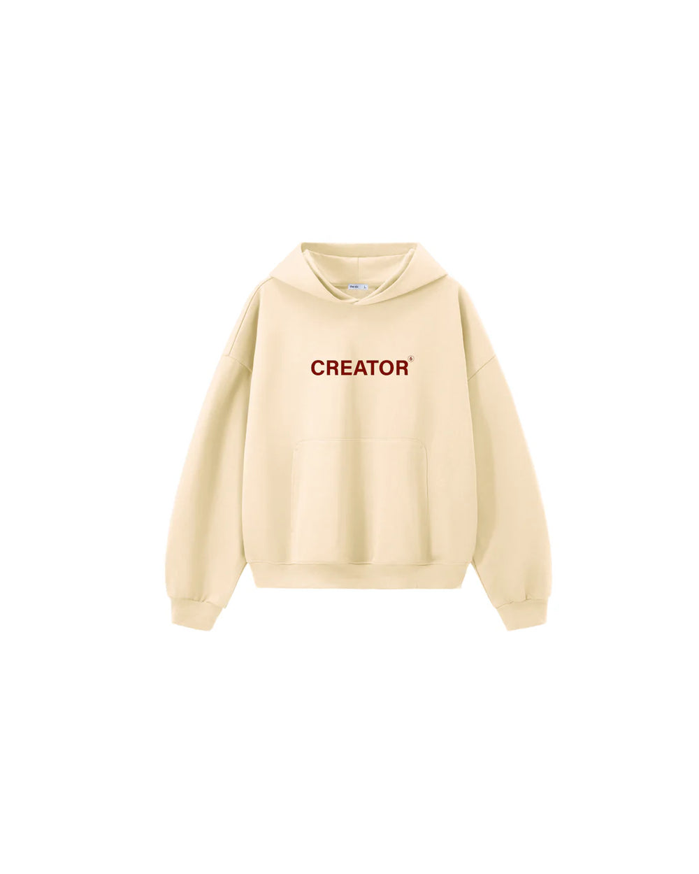 Oversized Hoodie Creator Milky · 400 GSM