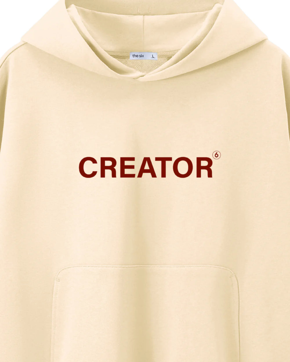 Oversized Hoodie Creator Milky · 400 GSM