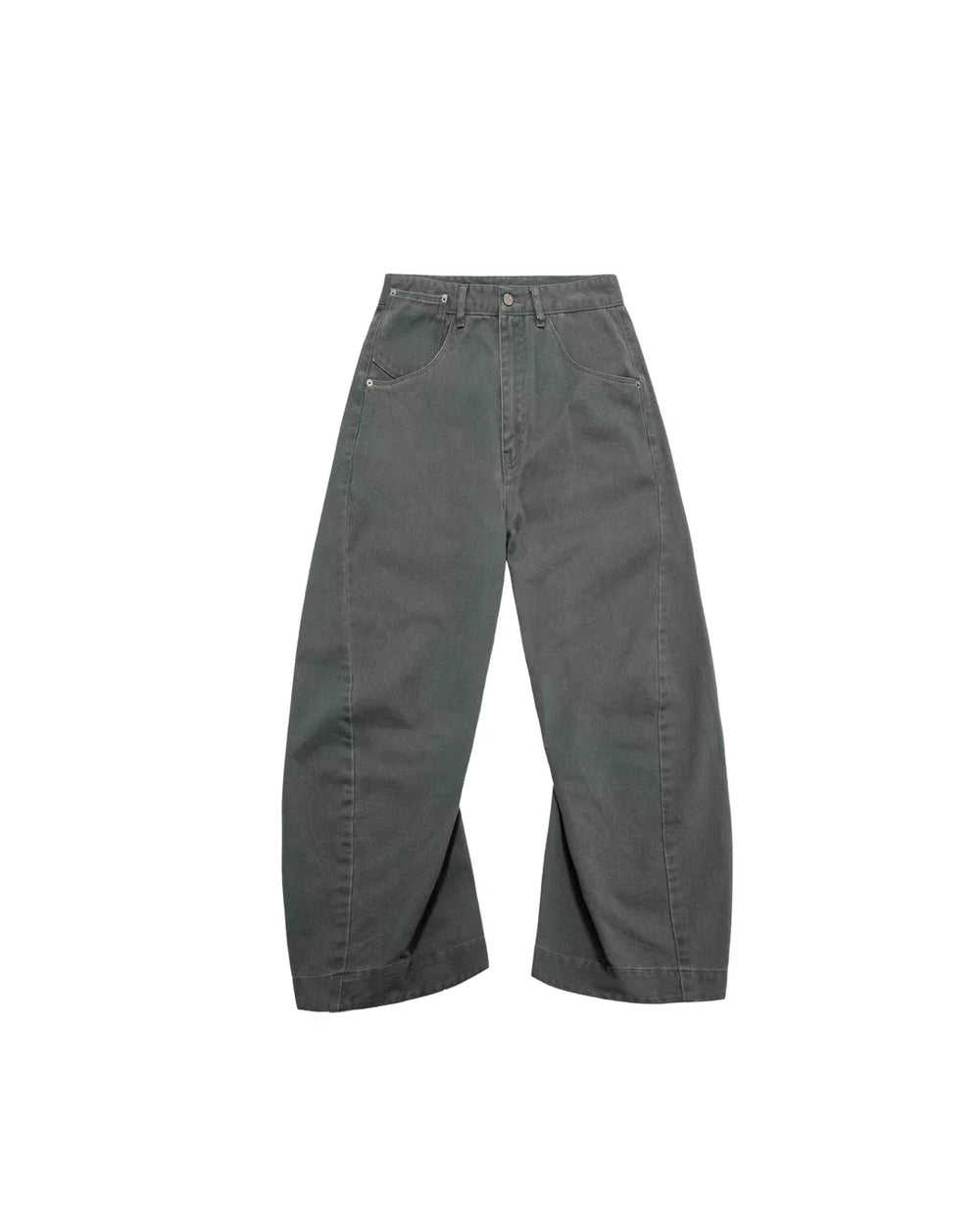 Relaxed Baggy Fit Jeans · Grey · Waist 30–38 in